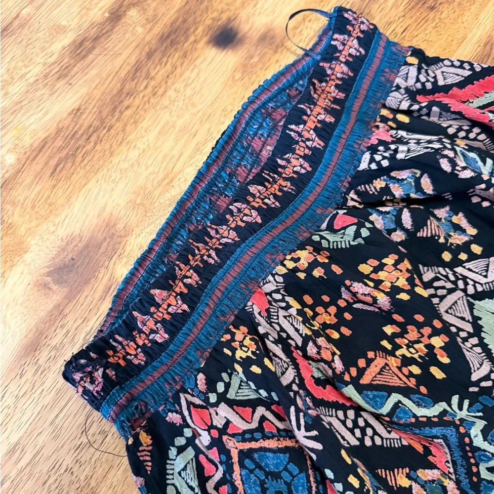 Nostalgia Multicolor Geometric Wide-Leg Pants ( Never Worn) - Picture 5 of 7